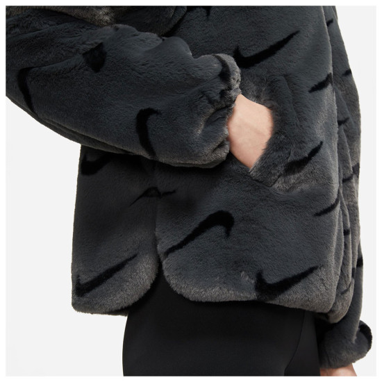 Nike Γυναικείο Jacket Sportswear Fur AOP
